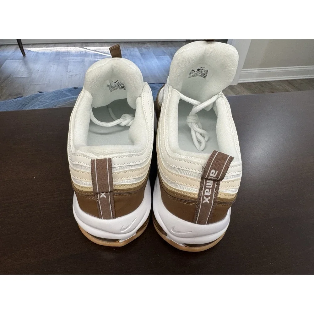 Nike Air Max 97 Premium DQ8966-200 Medium Brown Muslin Men's 12.5 NIB - firm